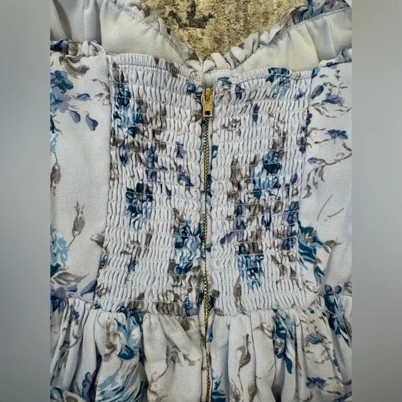 Altar'd State Light Blue Floral Dress - Picture 8 of 9